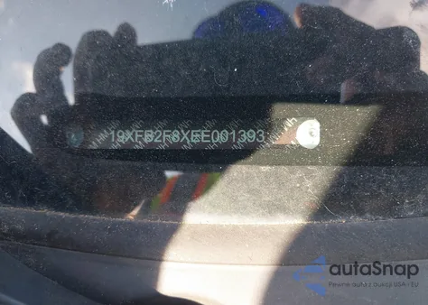 2014 Honda Civic Ex from USA, damaged, VIN 19XFB2F8XEE001393